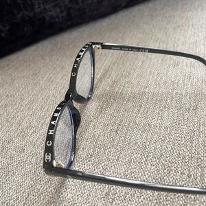 Chanel Black Classic Peplum Eyeglasses